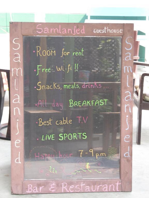 Samlanjed Guesthouse チエンマイ エクステリア 写真
